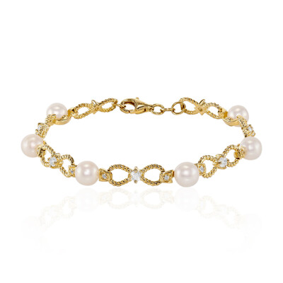 Bracelet en argent et Perle de culture d'eau douce