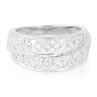 Bague en argent et Zircon