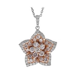 Collier en or et Diamant rose I1 (CIRARI)