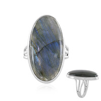 Bague en argent et Labradorite