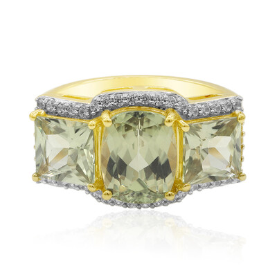 Bague en or et Diaspore à couleur changeante (Tenner Diniz)