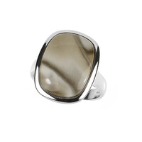 Bague en argent et Pierre de feu