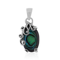 Pendentif en argent et Coquillage d'Abalone (Art of Nature)
