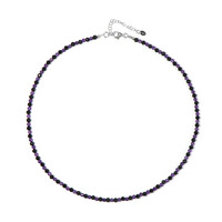 Collier en argent et Onyx noir