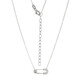 Collier en argent et Zircon (Adela Silber)