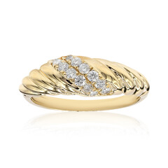 Bague en or et Diamant SI2 (H) (CIRARI)