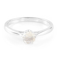 Bague en argent et Orthose