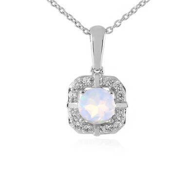 Collier en argent et Opale Welo