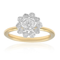Bague en or et Diamant VS2 (H) (CIRARI)