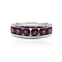 Bague en argent et Grenat de Tocantin