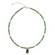 Collier en argent et Ammolite