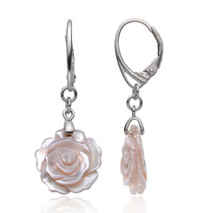 Boucles d'oreilles en argent et Nacre