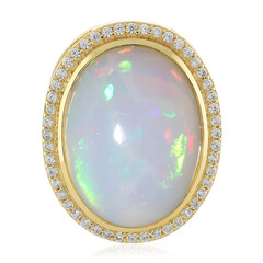 Pendentif en or et Opale Welo