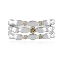 Bague en or et Diamant champagne SI2