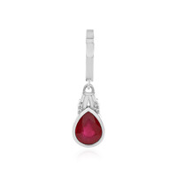 Pendentif en argent et Rubis de Bemainty