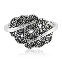 Bague en argent et Marcassite
