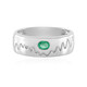 Bague en argent et Emeraude de Russie (de Melo)