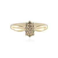 Bague en or et Diamant chocolat I2