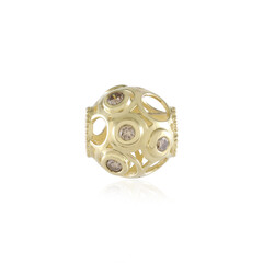 Pendentif en or et Diamant champagne I2 (Ornaments by de Melo)