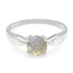 Bague en argent et Spectrolite