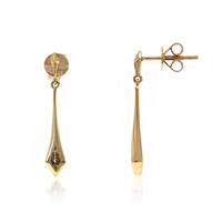 Boucles d'oreilles en or et Diamant VS2 (F) (de Melo)