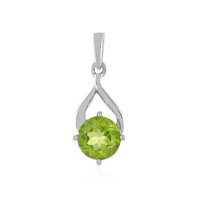 Pendentif en argent et Péridot