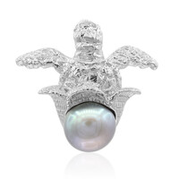 Pendentif en argent et Perle de culture d'eau douce (TPC)