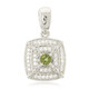 Pendentif en argent et Tourmaline cuprifère