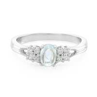 Bague en argent et Tourmaline Paraïba