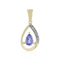 Pendentif en or et Tanzanite