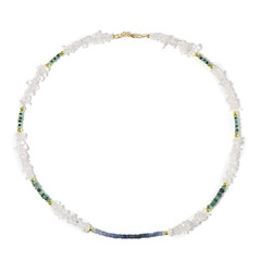 Collier en argent et Quartz blanc