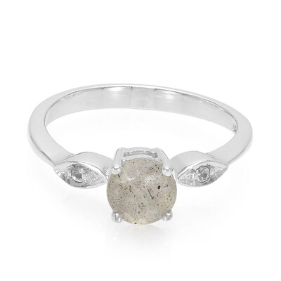 Bague en argent et Spectrolite