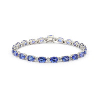 Bracelet en or et Tanzanite AAA (CIRARI)