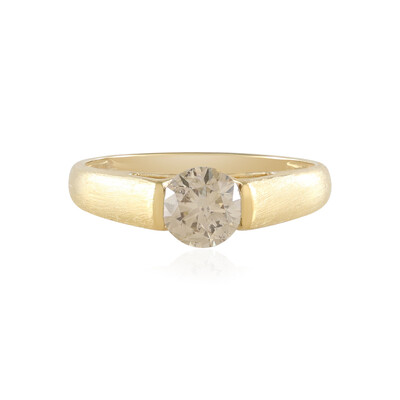 Bague en or et Diamant champagne I1 (de Melo)