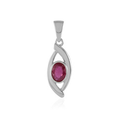 Pendentif en argent et Rubis de Madagascar