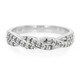 Bague en argent et Diamant fantaisie