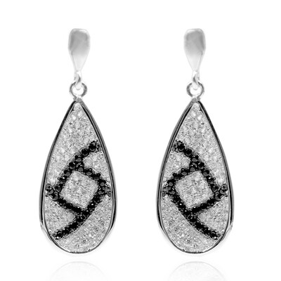 Boucles d'oreilles en argent et Zircon