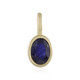 Pendentif en argent et Saphir bleu de Madagascar