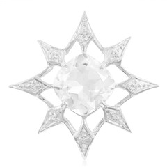 Pendentif en argent et Quartz Princier