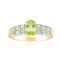 Bague en or et Sphène de Capelinha