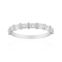 Bague en argent et Zircon