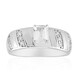 Bague en argent et Saphir blanc