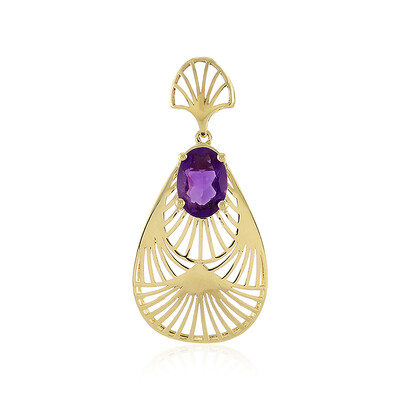 Pendentif en or et Améthyste (Ornaments by de Melo)