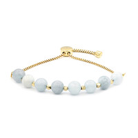 Bracelet en argent et Aigue-marine