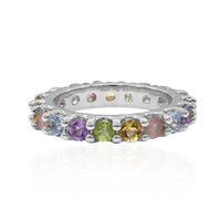 Bague en argent et Topaze bleu ciel