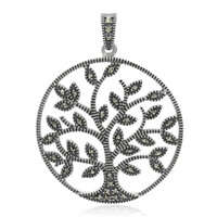 Pendentif en argent et Marcassite