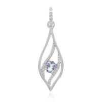 Pendentif en argent et Tanzanite non chauffée