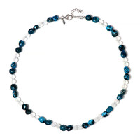 Collier en argent et Quartz blanc