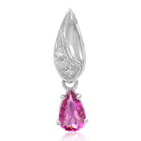 Pendentif en or et Tourmaline rouge cuprifère