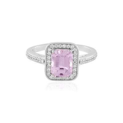 Bague en or et Kunzite AAA